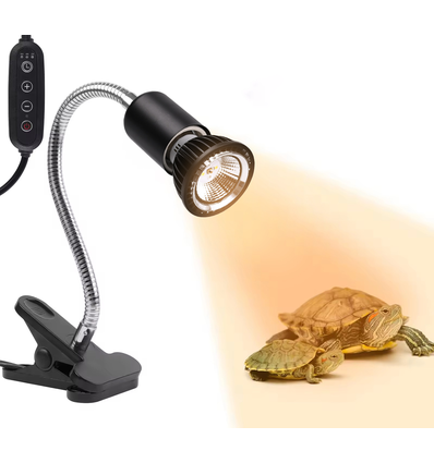 Reptillampe UVB - 5W, klipsholder