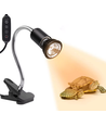 Reptillampe UVB - 5W, klipsholder