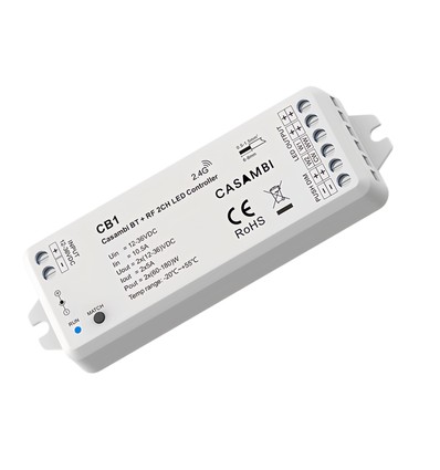 LEDlife rWave Casambi dimmer/CCT-kontroller - 12V (2x60W), 24V (2x120W)