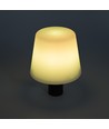Oppladbar RGB LED flaskelampe - Hvit, inkl. fjernkontroll, IP54 utendørs