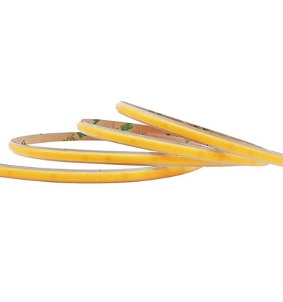 5m 6W/m CCT COB-LED strip, RA92 - 24V DC, IP20, 608 LED pr. meter, 5mm bred