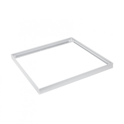 62,5x62,5 LED-panel ramme - Hvit, for direkte montering, 65mm høy