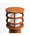 Corten 11W hagelampe - 40 cm, IP65 utendørs, inkl. lyskilde