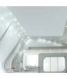 10x 7W Ø8,8cm LED innfellingsspot - Hull: Ø6,8 cm, Mål: Ø8,8 cm, CCT - 3 lysfarger