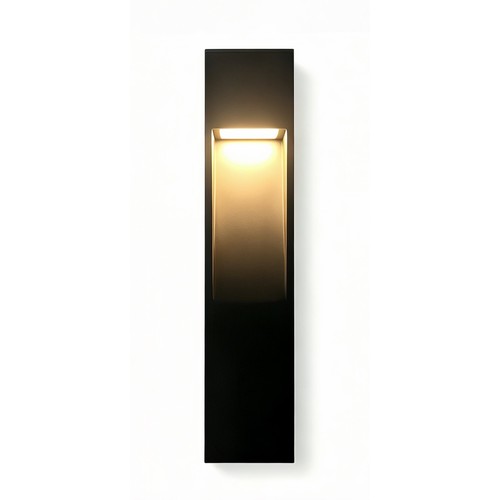 Sort hagelampe - 10W, 60 cm, IP65 utendørs, inkl. lyskilde