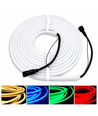 10m RGB+WW Neon Flex LED-strip - 24V, 16W/m, IP65, 3000K varmhvit