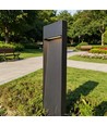Sort hagelampe - 11W, 80 cm, IP65 utendørs, inkl. lyskilde