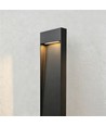 Sort hagelampe - 11W, 80 cm, IP65 utendørs, inkl. lyskilde