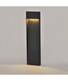 Sort hagelampe - 11W, 80 cm, IP65 utendørs, inkl. lyskilde