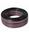 100m RGBW-kabel - 5x0,35mm², 12V-24V, til LED-strip