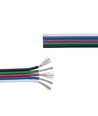 10m RGBW Kabel - 5x0,35mm², 12-24V, til LED-strip