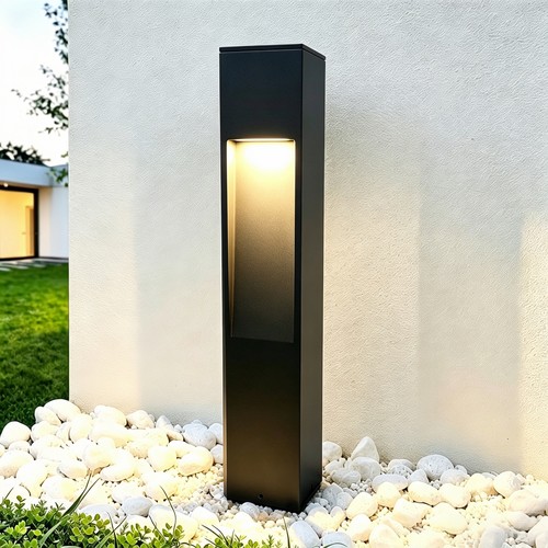 Sort hagelampe - 13W, 100 cm, IP65 utendørs, inkl. lyskilde