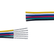 5m RGB+CCT-kabel til LED-strip - 6x0,35 mm², 12/24V