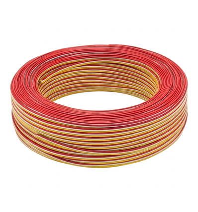 100m 1,2mm² CCT kabel - 3-leder (16AWG), 12-24V til LED-strip