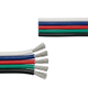 5m 1,2mm² RGBW kabel - 5-leder (16AWG), 12V-24V til LED-strip