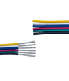 100m 1,2mm² RGBCCT kabel - 6-leder (16AWG), 12V-24V til LED-strip