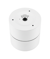 Vero 10W LED påbygningsspot i hvit - RA98, dimbar, roterbar