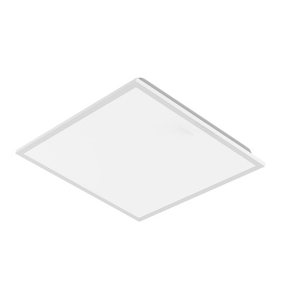 V-Tac 60x60 LED-panel, 40W - 4000K, Backlit, hvit kant