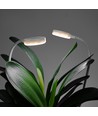2 stk. Fleksibelt plantelys med spyd - 12W, timer, 40cm