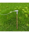 Jordingsspyd til matter - Earthing, 12m kabel