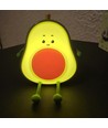 MOCHI Avocado nattlampe - Silikon, touch dimbar, IP20 innendørs
