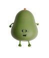 MOCHI Avocado nattlampe - varm/nøytral hvit, oppladbar