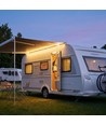 6m lysbånd til campingvogn, bobil, markise, fortelt - 12V strip, IP68 vanntett, 7,5W/m