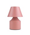 Oppladbar LED bordlampe - Rosa, touch dimbar, 3-i-1, IP20 innendørs