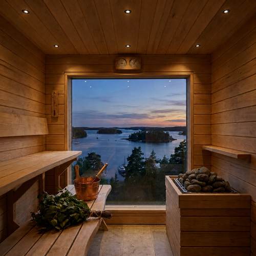 Sauna downlight sort - 24V DC, RA93, 1,1W, 3m ledning, Hull: Ø3 cm, Mål: Ø3,5 cm