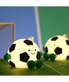 MOCHI Fotball nattlampe i myk silikon - oppladbar, fargeskift + varmhvit