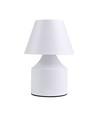 Oppladbar LED bordlampe - Hvit, touch dimbar, 3-i-1, IP20 innendørs