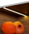1m aluprofil BEGTON12 J/S - Svart anodisert, påbygging, LED-skinne