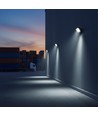 20W LED lyskaster - IP65, hvit utførelse, 6500K, utendørs