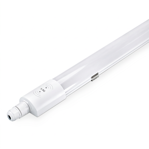150cm HICRI PRO sensorarmatur 46W - Gjennomgangskoblet, mikrobølgesensor, RA93, 130lm/W, IP65