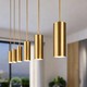 Lampeholder E14 & rosett, Designer - Gull look, 2m ledning ekskl. lyskilde