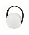 Oppladbar RGB LED bordlampe Ø13cm - Hvit, inkl. fjernkontroll, IP54 utendørs