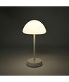 Oppladbar LED bordlampe Inne/ute - Hvit, touch dimbar, 3-i-1, IP20 innendørs