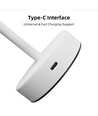 Oppladbar LED bordlampe Inne/ute - Hvit, touch dimbar, 3-i-1, IP20 innendørs