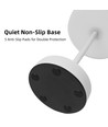 Oppladbar LED bordlampe Inne/ute - Hvit, touch dimbar, 3-i-1, IP20 innendørs