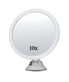 Sminkespeil med innebygd LED-lys - 3xAAA, sugekopp og arm