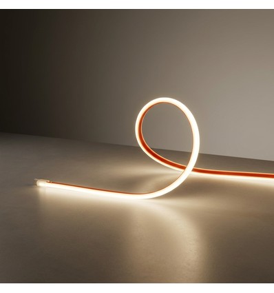 Baderomsstrip, 12W/m 5m vanntett - 2 meter ledning, 24V, COB LED
