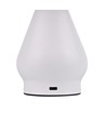 Oppladbar LED bordlampe Innendørs/utendørs - Svart, berøringsdimbar, 3i1, IP54 utendørs