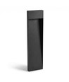Sort hagelampe - 11W, 80 cm, IP65 utendørs, inkl. lyskilde