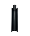 Sort justerbar hagelampe - 7,5W, 40 cm, IP65 utendørs, inkl. lyskilde