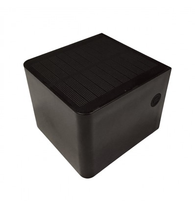 Solcelle vegglampe, justerbar spredning - Varmhvit, 10x8,3cm, IP44, utendørs