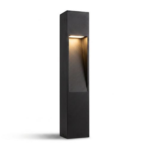Sort hagelampe - 10W, 60 cm, IP65 utendørs, inkl. lyskilde