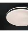60W LED taklampe med vifte - CCT, sort, inkl. fjernkontroll