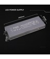 300W / 24V DC strømforsyning til LED-strips - 12.5A, IP67 vanntett