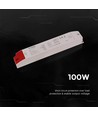 100W / 24V DC strømforsyning til LED-strips - 4.17A, IP44 våtrom