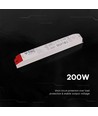 200W / 24V DC strømforsyning til LED-strips - 8.3A, IP44 våtrom